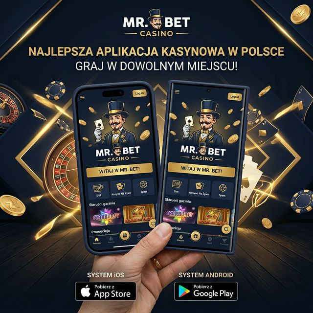 Aplikacja mobilna Mr Bet
